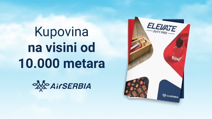 Na letovima Duty Free asortiman